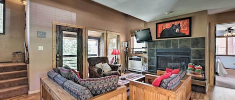 Angel Fire Vacation Rental | 3BR | 2BA | 900 Sq Ft | Step-Free Access