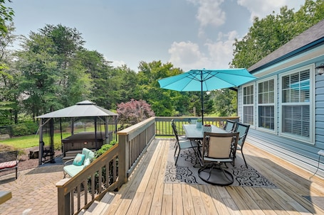 Browns Summit Vacation Rental | 3BR | 2BA | 1,612 Sq Ft | Stairs Required