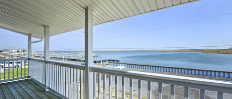 Brigantine Vacation Rental | 2BR | 1BA | 1,000 Sq Ft | Stairs Required