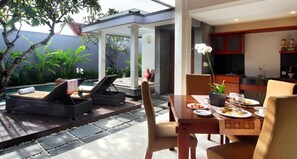 Outdoor dining