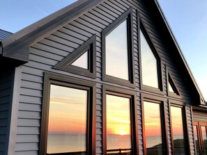 Sunset reflections