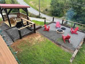 Picture shows the addition of the new Gazebo and Grilling area added Sep-2023