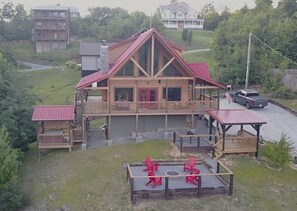 Picture shows the addition of the new Gazebo and Grilling area added Sep-2023