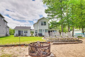 Home Exterior | Furnished Backyard