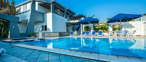 Pool Area at La Mediteranea Villa Apartments