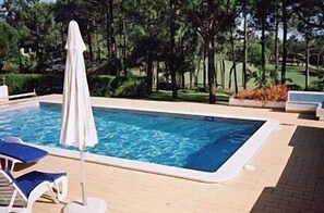 The Private Pool which can be heated