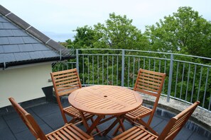 Balcony Table Towards Sea