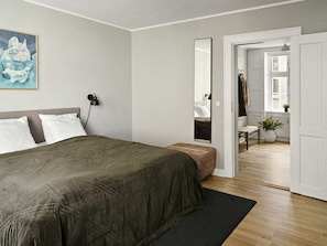 Comfortable and large double beds.