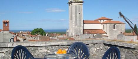 Roof top terrace with panoramic views