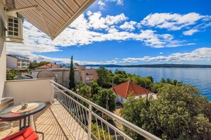balcony with sea view
