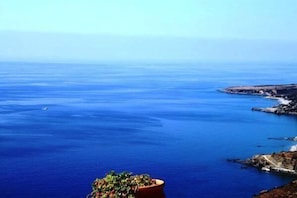 Sea view from the villa