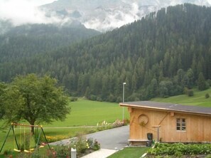 Aussicht und Garage
