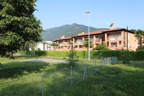 Ansicht vom "Parco dei poeti" aus.