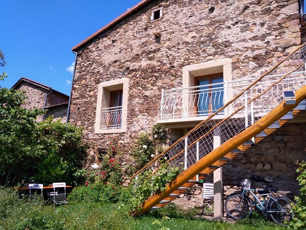 Façade du gîte