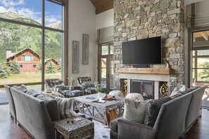 Great Room - Lodge at Shooting Star 03 - Teton Village, WY - Luxury Villa Rental