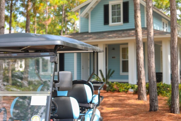 Home & Golf Cart - Included 1345 Laurel Grove Golf Cart!