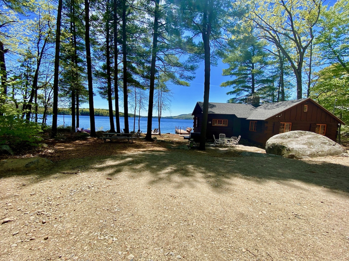 Harold’s Camp: The cutest waterfront right on Lake Winnipesaukee ⚓️