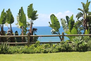 Garden and sea views