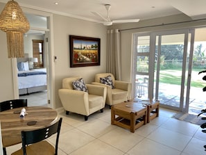 Living Room. 
Separate lounge. TV fully DSTV bouquet. 