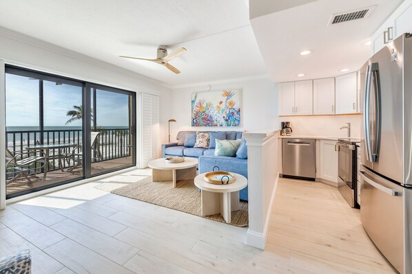 Living Room/Kitchen View