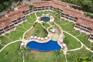 Aerial View of the Palms resort