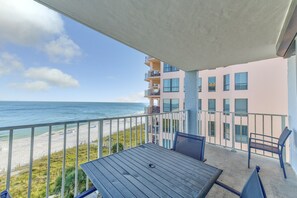 Private Balcony overlooking the Gulf