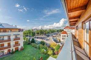 Blick vom Balkon