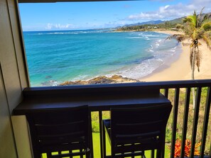 Vue sur la plage/l’océan