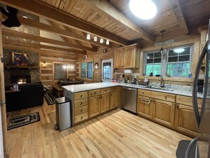 Wide view Kitchen