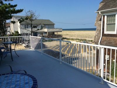 Lavallette Beach home with ocean view steps from the beach