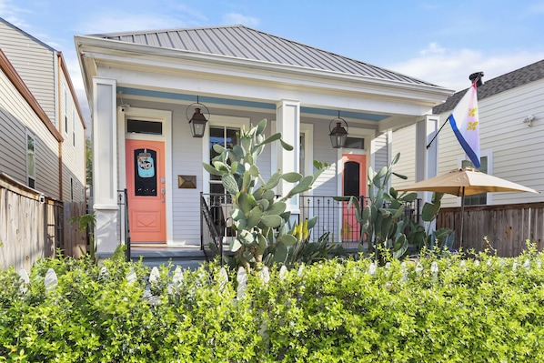 Front of the home. Full Private 3 bed 2 bath home included in the reservation.