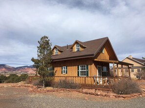 South side of cabin