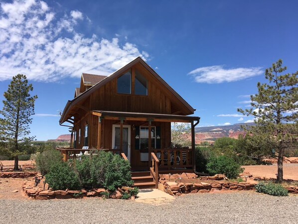 Front of cabin
