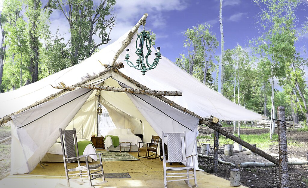 Safari Glamping Tent at Sombrilla Springs