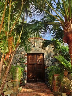 Wooden Gates to the entrance
