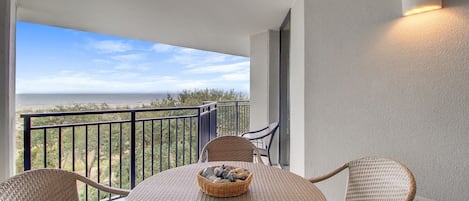 Ocean views from the balcony.