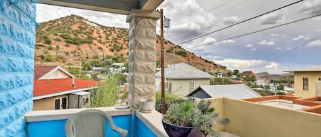 Bisbee Vacation Rental | 1BR | 1BA | 600 Sq Ft | Stairs Required to Access