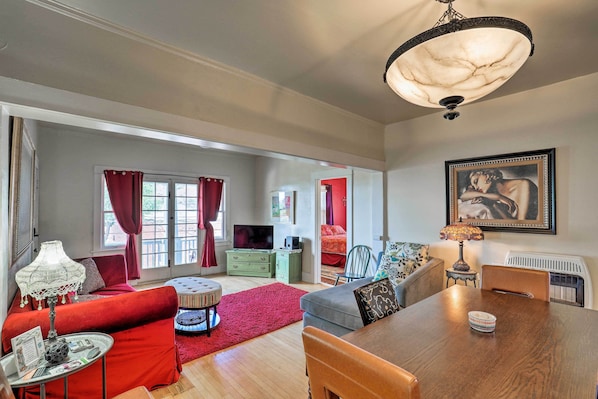 Bisbee Vacation Rental | 2BR | 1BA | 1,100 Sq Ft | Stairs Required to Access