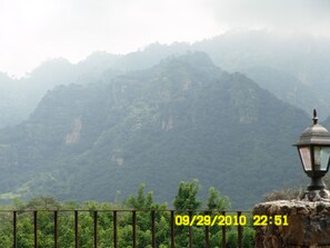 Vue depuis l’hébergement