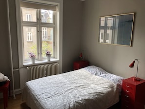 Bedroom towards the backyard.