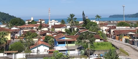 Vista linda da varanda!