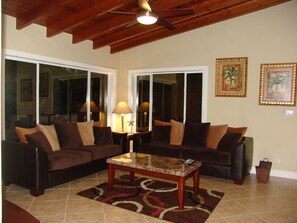 Family Room with Queen Sleeper and 42in Flat Panel HDTV