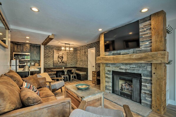 Brian Head Vacation Rental | 2BR | 2BA | 1,000 Sq Ft | Steps to Enter