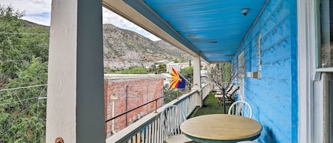 Bisbee Vacation Rental | 2BR | 1BA | 1,200 Sq Ft | Stairs Required to Access