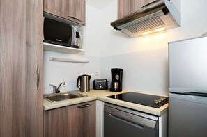 Prepare delicious meals in your unit's equipped kitchenette.