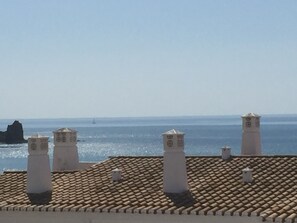 Watch the boats from the balcony