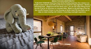 TUSCANY FOREVER RESIDENCE VILLA IV VIAGGIO FIRST FLOOR APARTMENT
BRING THE KIDS! toys&books, swimming pool for kids