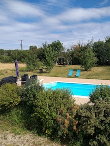 A haven of peace in the countryside with private pool.