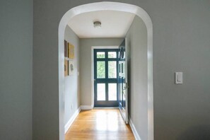 Bright front entryway.