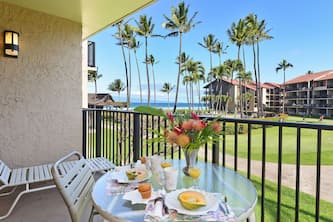 New A/C in 1bd condo featuring tropical views